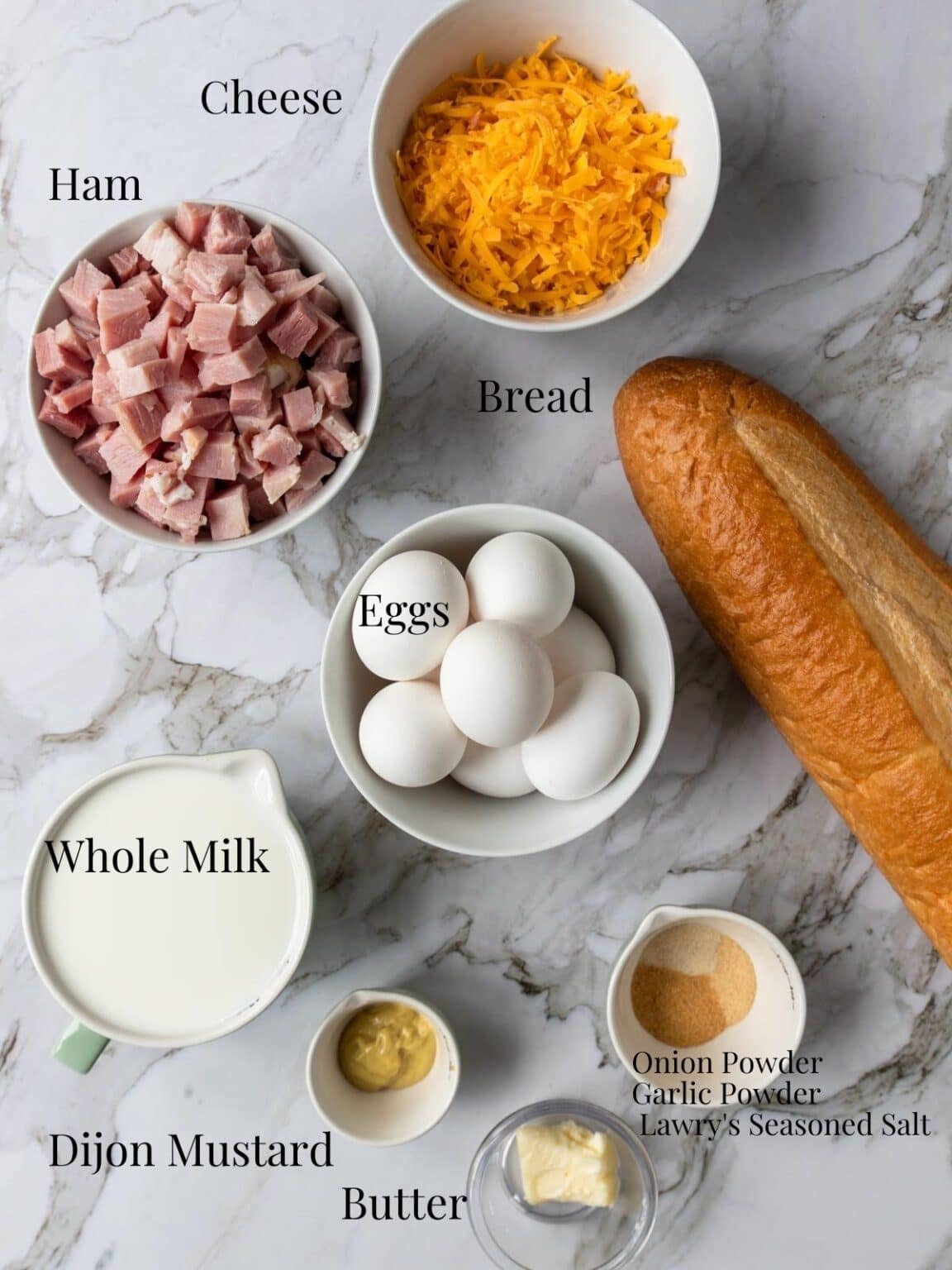 Overnight Ham and Egg Breakfast Casserole Mom's Dinner