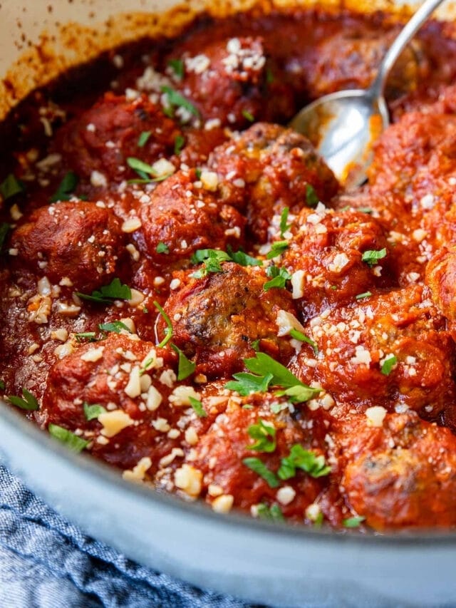 Baked Italian Meatball Recipe
