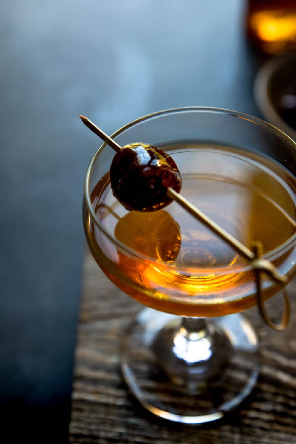 Añejo Manhattan Mom's Dinner