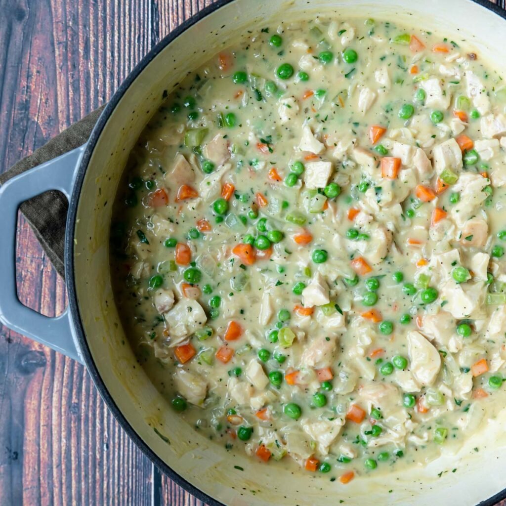 Homemade Turkey Pot Pie Mom's Dinner