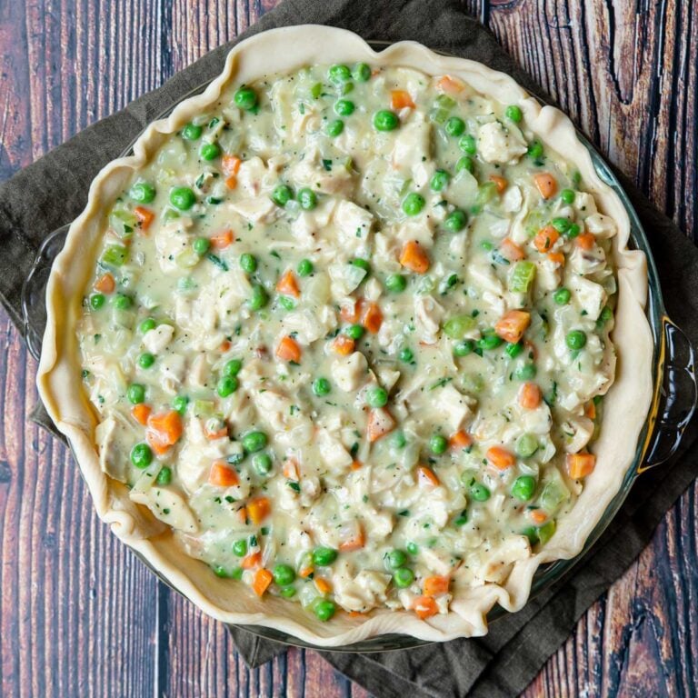 Homemade Turkey Pot Pie Mom's Dinner