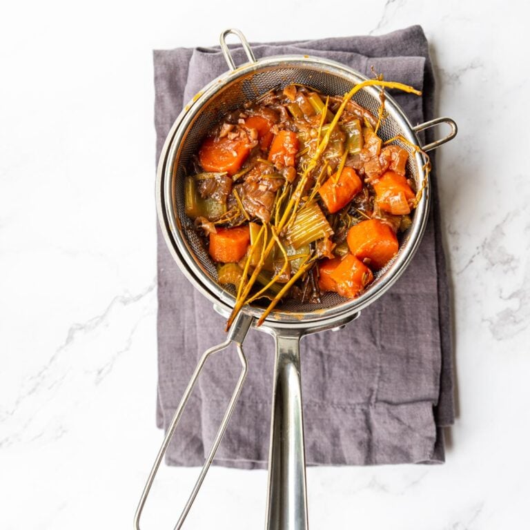 Braised Tri Tip with Red Wine Glaze