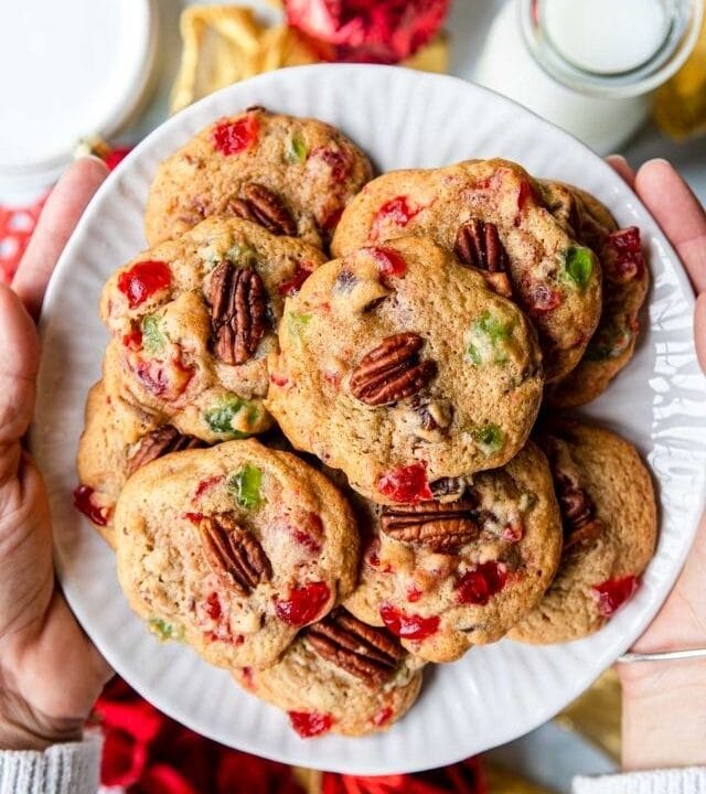 fruitcake drop cookies web story cover image