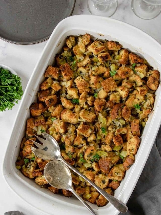 The Best Homemade Stuffing