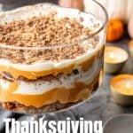 pin image of Thanksgiving Pumpkin trifle