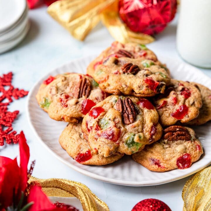 Classic Holiday Fruitcake Cookies