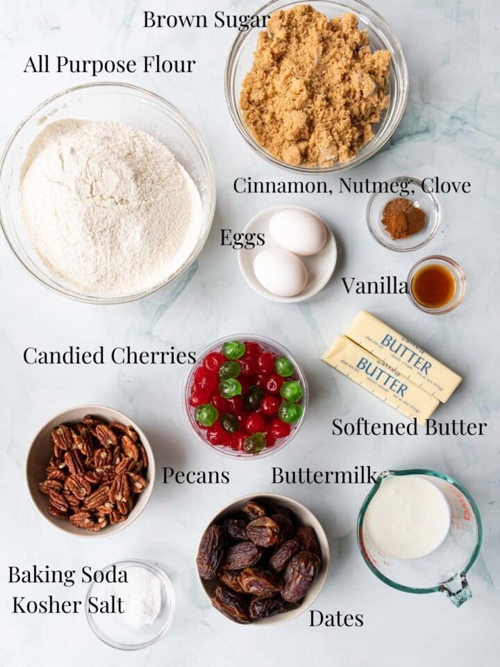 Classic Holiday Fruitcake Cookies