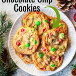 pinterest image for HOliday Cookies