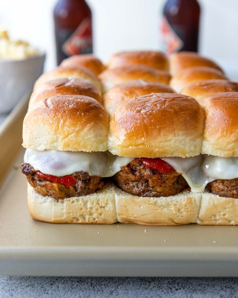 Meatloaf Slider Sandwiches