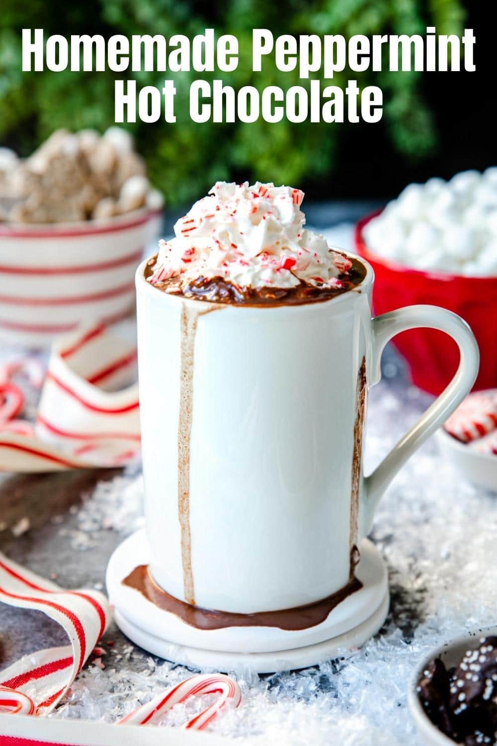 Homemade Peppermint Hot Chocolate Mom's Dinner