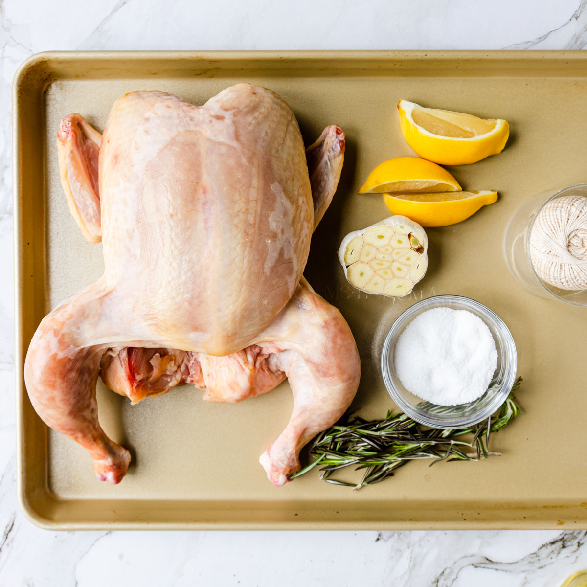 herbs and aromatics to stuff in your chicken before roasting