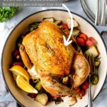 pinterest image for ultimate guide to roast chicken