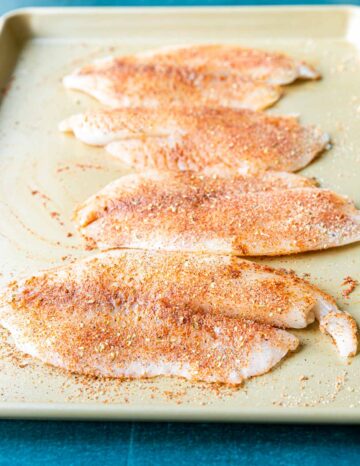 15 Minute Blackened Tilapia