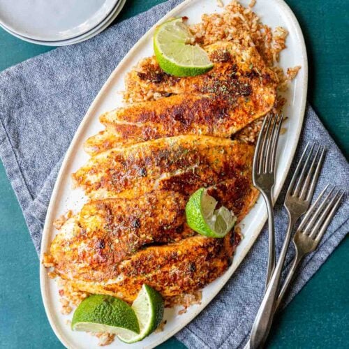15 Minute Blackened Tilapia