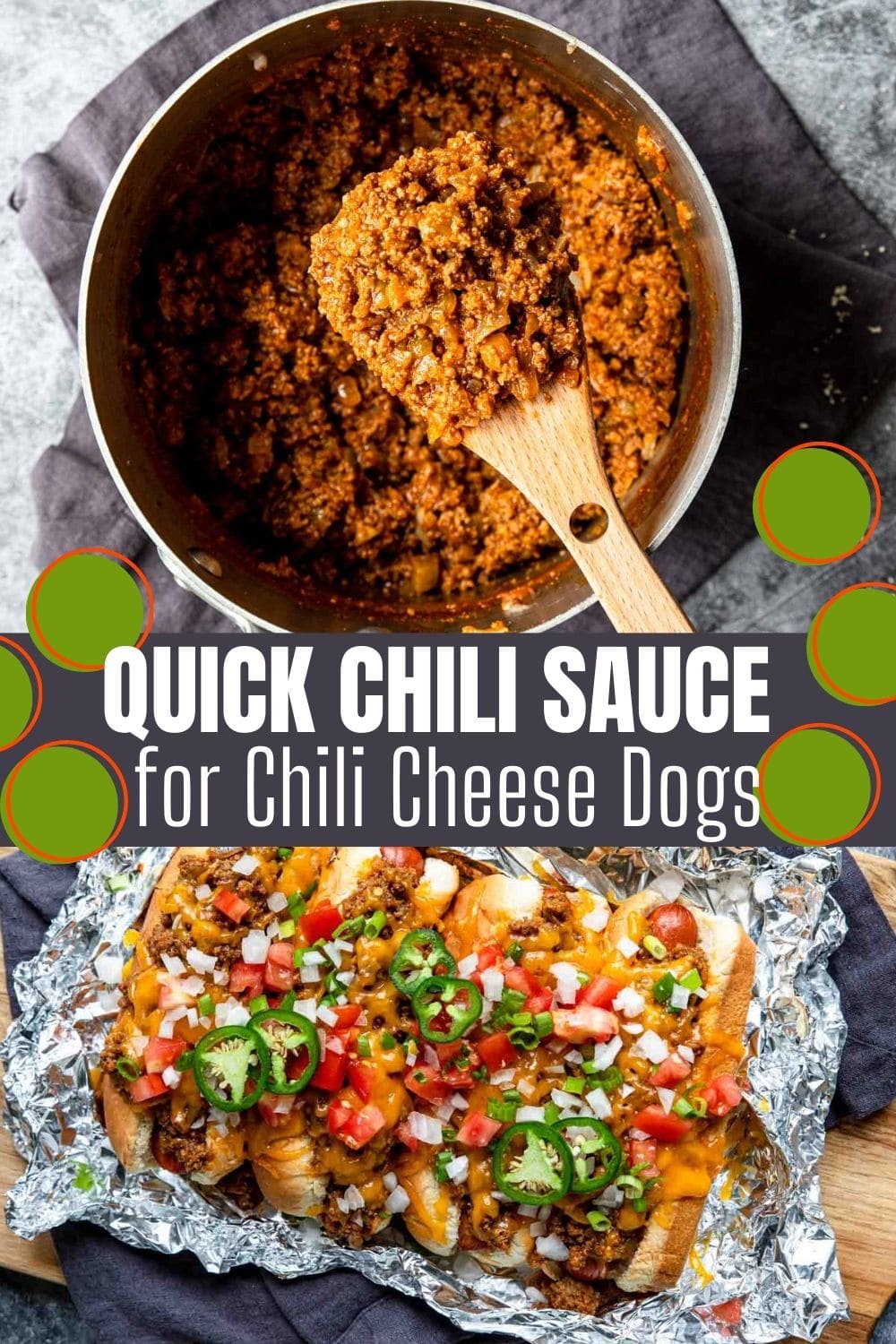 Hot Dog Chili - Recipe & Podcast- Mom's Dinner