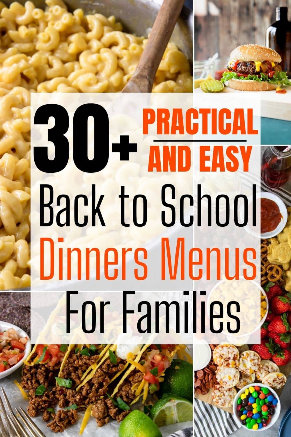 30+ Easy Back To School Dinner Ideas - Mom's Dinner