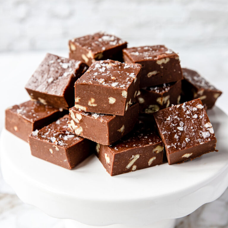 Decadent Microwave Fudge Mom's Dinner