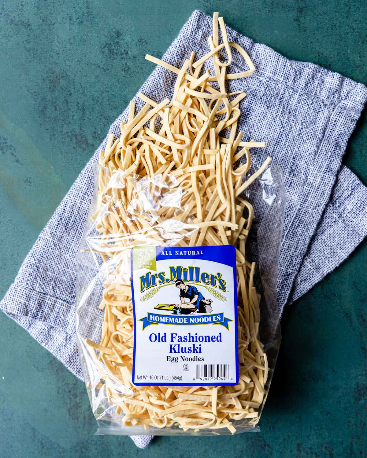 kluski noodles in a bag