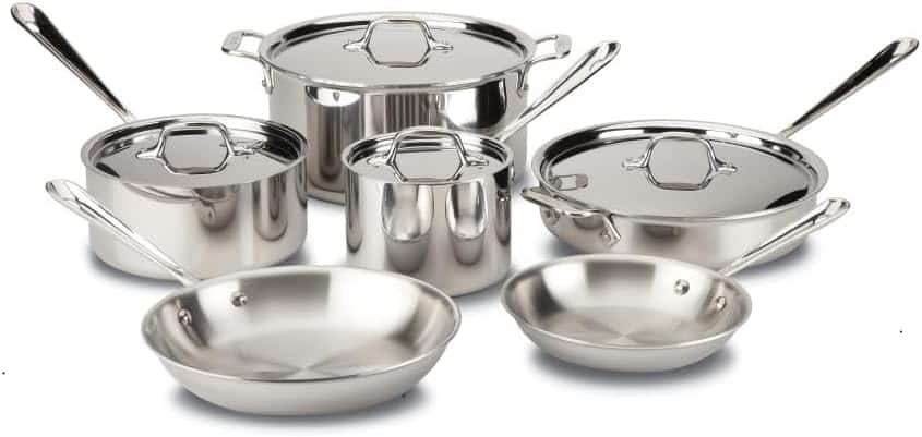 all clad pots and pans
