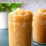 Pinterest pin for Homemade Applesauce.