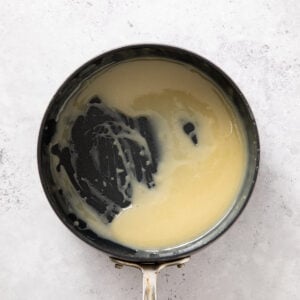 Roux in a skillet.